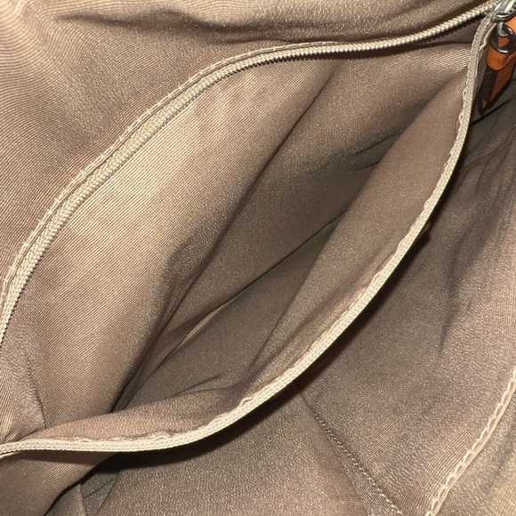 Coach Signature Stripe Hangbag - Picture 6 of 7